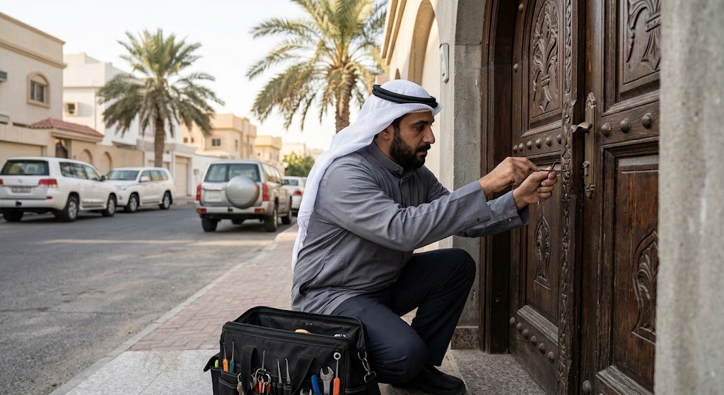 فتح اقفال الفنطاس بالكويت لتقديم أفضل خدمات صيانة وفتح الأبواب المغلقة باحترافية وأمان