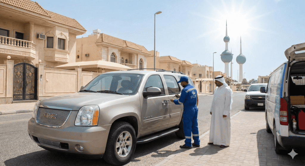 فتح السيارات والأبواب المغلقة فى الكويت
