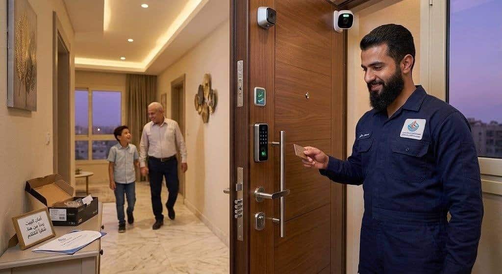 أمان البيت بعد تغيير الأقفال: 6 طبقات تكمل الحماية
